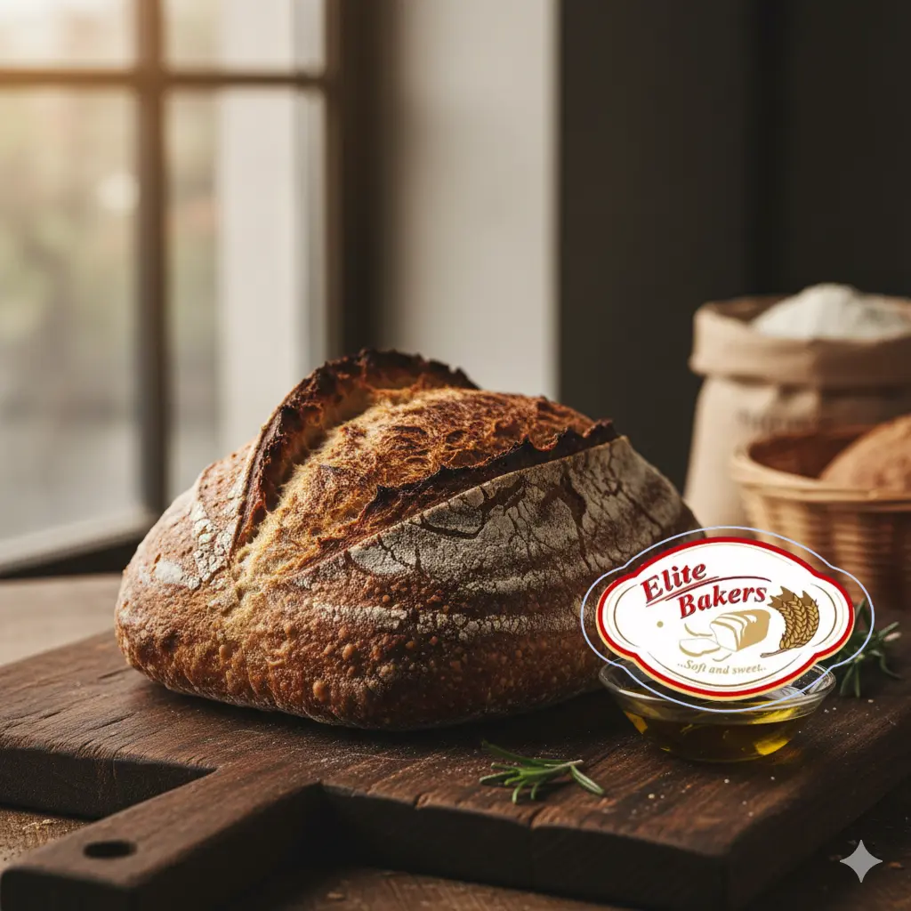 Heritage Sourdough - 48-hour ferment, crunchy ear, roasted sesame + millet. | Elite Bakers Mbarara